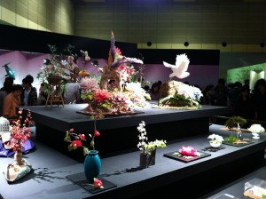 和菓子でできた作品